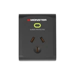 Monster Single Socket Surge Protector Black. Fixed Price $35.04.