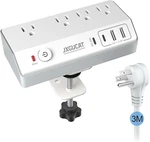 Desk Clamp Power Strip With Pd 20W Usb C, Jxgucat Fast Charging Station,. Fixed Price $48.95.