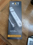 Nxt Technologies NX54310 4-OUTLET + 2 Usb Surge Protector Power Strip Ft Cord. Fixed Price $8.99.