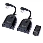 Commercial Electric Wireless Indoor/outdoor Remote Control With OUTLETS-2 Pack. Fixed Price $14.99.