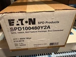 New Eaton SPD100480Y2A 480Y/277V Surge Protective Device 100KA. Fixed Price $899.00.