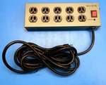 Belkin F9D1001-15 10-OUTLET Metal 1800W Surgemaster Protector. Fixed Price $41.69.