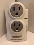 Monster Surge Protector - Flatscreen Powerprotect 200. Fixed Price $33.00.