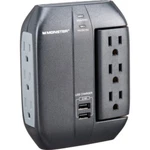 Monster Cable 6-OUTLET Wall Tap Surge Protector With 2-USB-A. Fixed Price $24.99.