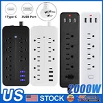 4/8 Outlets Wall Mountable Usb Surge Protector Power Strip With Ports Plugs. Fixed Price $14.15.