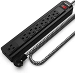 Monster 8000 Mi 7-OUTLET Surge Protector Power Strip, 1350 Joule, 4 Ft Cord. Fixed Price $44.99.