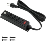 Wall Power Strip With Outlet, Mountable 2 Usb Ports, 4-. Fixed Price $33.00.