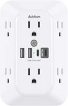 Surge Protector Extender, 6-OUTLET Splitter With 4 Usb Wall Charger(pd 20. Fixed Price $45.29.