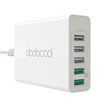 Dodocool Usb Charger 5 Ports Desktop Charging Station With Dual Quick 3.0. Fixed Price $24.95.
