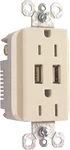 Legrand Radiant 2 Port Decorator Duplex Usb Charger Receptacle Light Almond. Fixed Price $24.26.