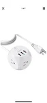 Anker Powerport Cube Usb Strip With 3 Outlets And Ports, Portable 5. Fixed Price $17.00.