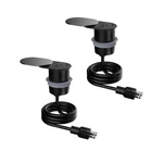 LINK2HOME Pack Space Saver Grommet Socket 1-POWER-OUTLET Usb A/c Port 3.1 A.... Fixed Price $97.16.