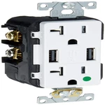 Leviton 20-AMP Hospital Grade Usb Charger/tamper-resistant Duplex Receptacle. Fixed Price $117.98.