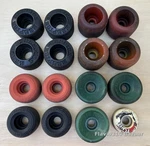 Lot Vintage Skateboard Wheels Kryptonics Sure-grip Aerobic Disco Fever. Fixed Price $85.00.