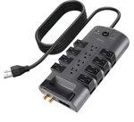 Surge Protector Power Strip 12 Outlets 4320J Heavy Duty Extension Cord Home New. Fixed Price $45.00.