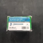 Hillman 1/4 In. Dia. Heat Treated Zinc Steel Hex Head Cap Screw 100 Pk. Fixed Price $14.33.