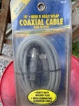 Barjan Foot Mini Cb Radio Antenna Coaxial Cable Soldered Pls 18FT. Fixed Price $8.99.