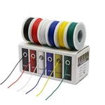 Cbazy Stranded Wire Kit Gauge Colors 26.2FEET Each Electrical 22AWG.... Fixed Price $21.17.