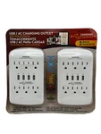 Usb/ac Charging Outlet Surge Protection 2-PACK 4.2 Total Amp 1875W Max Output. Fixed Price $28.95.