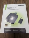 Iogear 2-PORT 4K Usb Displayport Cable Kvm Switch GCS52DP New Open Box. Fixed Price $49.99.