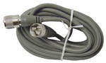 Barjan 360528 Diesel - Foot RG8X 95% Shielded Grey Coax Cable With Molded PL25. Fixed Price $15.73.