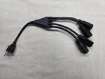 Luxury Office To 4 Splitter Cord, 1.5 Ft., Awg - 125V 1625W. Fixed Price $14.95.