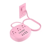 Pink Extension Cord With Usb - Ft Kawaii Power Strip, 1625W Cute Extensio.... Fixed Price $20.65.