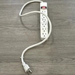 Kingtec 6 Outlet 3FT Cord - Surge Protector Power Tap Strip Circuit Breaker Ul. Fixed Price $12.00.
