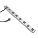 Proht 3-FT 6 -outlet Indoor Stainless Steel Power Strip. Fixed Price $24.65.