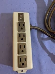 Vtg Sl Waber Multiple Strip Amps 120 Volts 60 Hz 4 15' Cord. Fixed Price $28.00.
