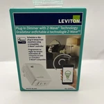 New Leviton Plug-in Dimmer With Z-wave Technology DZPD3 Box. Fixed Price $13.74.