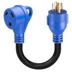 Prong Amp Rv Generator Adapter Cord Nema L14-30P TT-30R 12. Fixed Price $13.99.