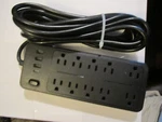 Asamoom Power Strip Surge Protector With 10 Outlets 3 Ports Usb-c 15'. Fixed Price $23.00.