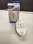 Usb Outlet Multiplier - 6 Sockets + 2 Ports New In Box Ideaworks. Fixed Price $12.15.