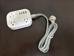 Cruise Ship Essentials, Travel Power Strip With Usb C, Flat Plug Extension Cord. Fixed Price $16.42.