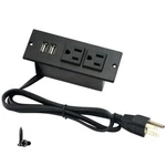 Desktop Power Strip With Outlets Usb 2.1A Insert Mounting Built T.... Fixed Price $25.04.