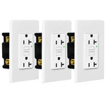 3XGFCI 20AMP Outlet Receptacle Ground Fault Circuit Interrupter Non-tr/wr Indoor. Fixed Price $42.80.