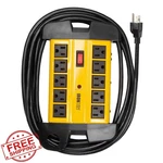 Iron Forge Heavy Duty Surge Protector Power Strip 10 Outlet 15FT Cord. Fixed Price $53.99.