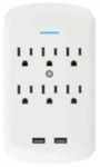 Amber Protection 6-OUTLET-SURGE Protector (2024). Fixed Price $39.99.