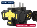 Etl Listed Cable Matters 2-PACK 3 Way Outdoor Plug Splitter 15A 1875W (indoor/. Fixed Price $17.48.