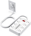 Power Strip With Usb,surge Protector Flat Plug 8 Widely Spaced Outlets And. Fixed Price $33.30.
