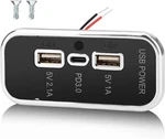 Ports 12V Rv Usb Outlet 45.5W, Gibbab PD3.0 Type-c Quick Charge & Dual. Fixed Price $16.40.