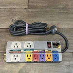 Monster Cable Power HT800 Home Theatre Colored Outlet 8FT Surge Protector. Fixed Price $27.99.