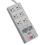 Tripp Lite Outlet Surge Protector Power Strip 6FT Cord Right-angle Plug 50000. Fixed Price $85.18.