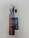 Lvlup Power Strip 6-OUTLET 1.5 Ft Cord Ivory New. Fixed Price $12.00.