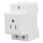 Culnflun Din Rail Socket, Mount 250V Us AC110 15A, #611. Fixed Price $22.31.