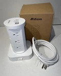 Charging Tower Power Strip 6FT Surge Protector 12 Ac Outlets 4 Usb Ports. Fixed Price $14.99.