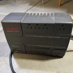 Apc Back-ups ES-550 BE550R Battery Backup Surge Protector 8 Port, No. Fixed Price $10.00.