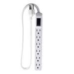 Gogreen Power (G-16103MIN) 2 Ft. 14/3 Indoor Outlet Mini Surge Protector, Whit. Fixed Price $20.70.