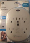 5 Outlet Standard Surge Protector White. Fixed Price $9.50.